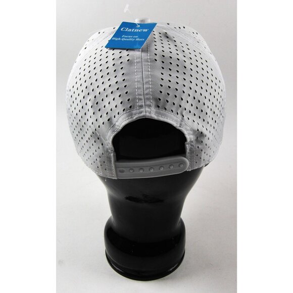 Golf Hat Mens Golf Snapback Adjustable Fun Hat White Golfing - Picture 4 of 8